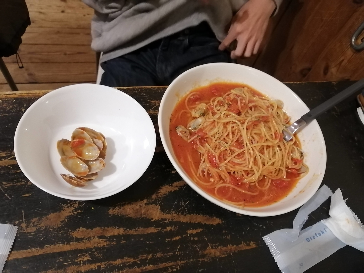 cafe sun's カフェサンズ　ボンゴレロッソ