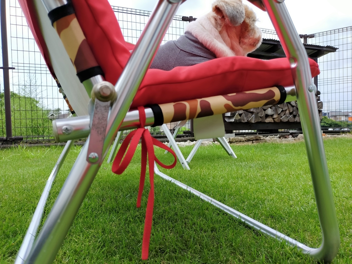 鹿ベンチ キャプテンスタッグ クッションカバー CHUMS キャンプアイテム