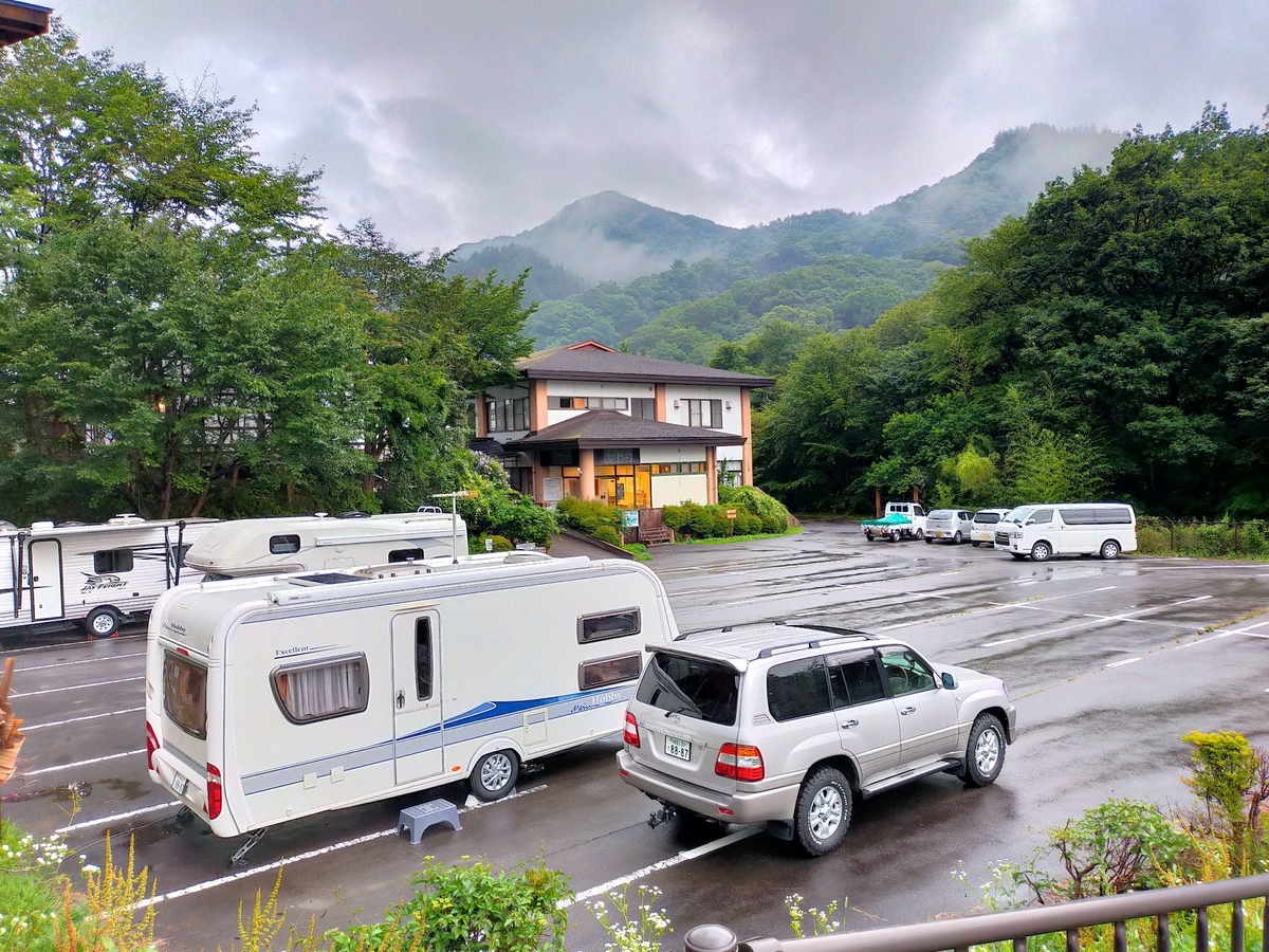RVパーク RVパーク応徳温泉道の駅六合 道の駅六合 キャンピングトレーラー 車中泊