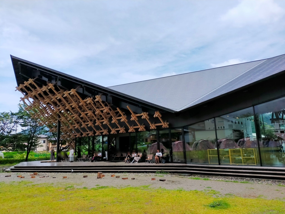 snowpeak スノーピークランドステーション⽩⾺ スターバックス キャンピングトレーラー 白馬⁡ 白馬村 northface ⁡ノースフェイス