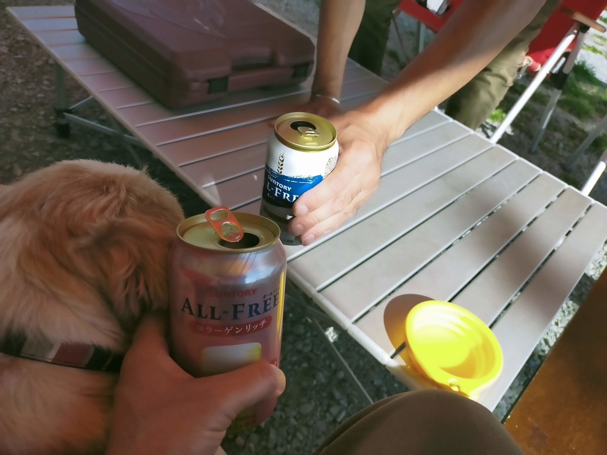 キャンピングトレーラー⁡⁡ シーズー ⁡⁡長野県 ⁡⁡小諸市⁡⁡ ウィスラースカイベース小諸⁡⁡ Dサイト ⁡キャンプ ⁡⁡キャンプ場 ⁡⁡キャンプ犬