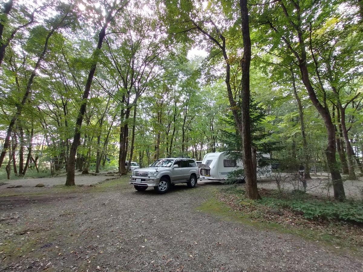 こっこランド那須FCG こっこランド那須 栃木県 那須町 キャンプ キャンプ場 キャンピングトレーラー シーズー サイト