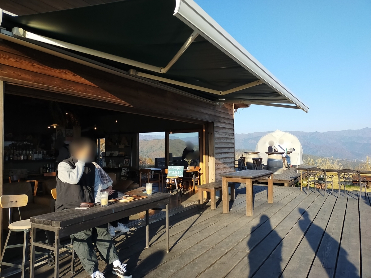 山梨市 ほったらかしキャンプ場 キャンプ シーズー CAFE散歩