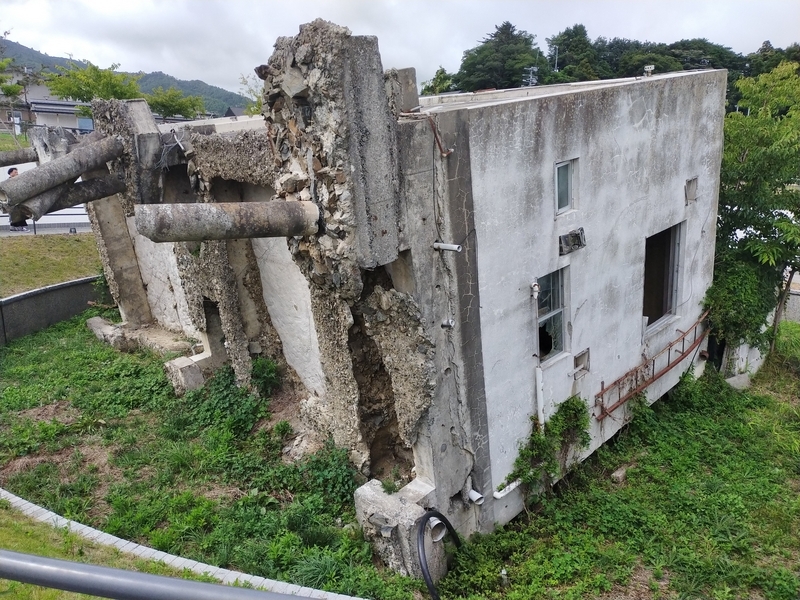 東日本大震災遺構 旧女川交番