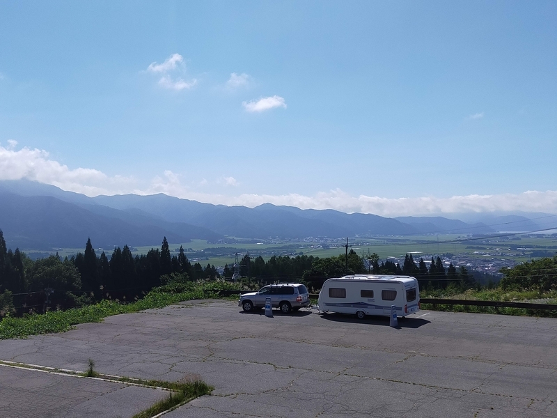 福島県 くるま旅クラブ RVパーク 磐梯山・絶景の猪苗代スキー場RVパーク キャンピングトレーラー 車中泊 猪苗代湖 猪苗代 