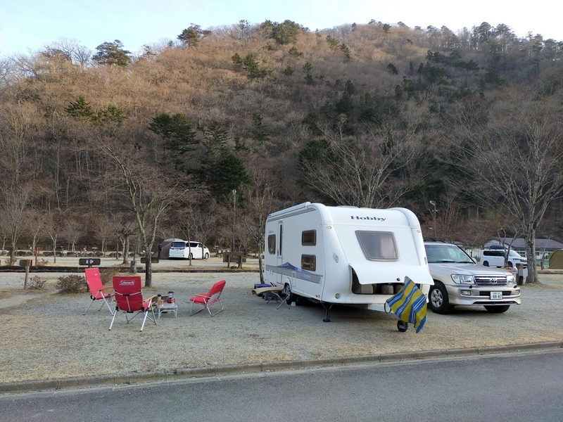 塩原グリーンビレッジ キャンプ キャンピングトレーラー シーズー 