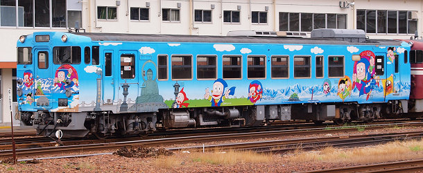 TOMIX キハ40 2135 氷見線・城端線 ハットリくんラッピング仕様 T車
