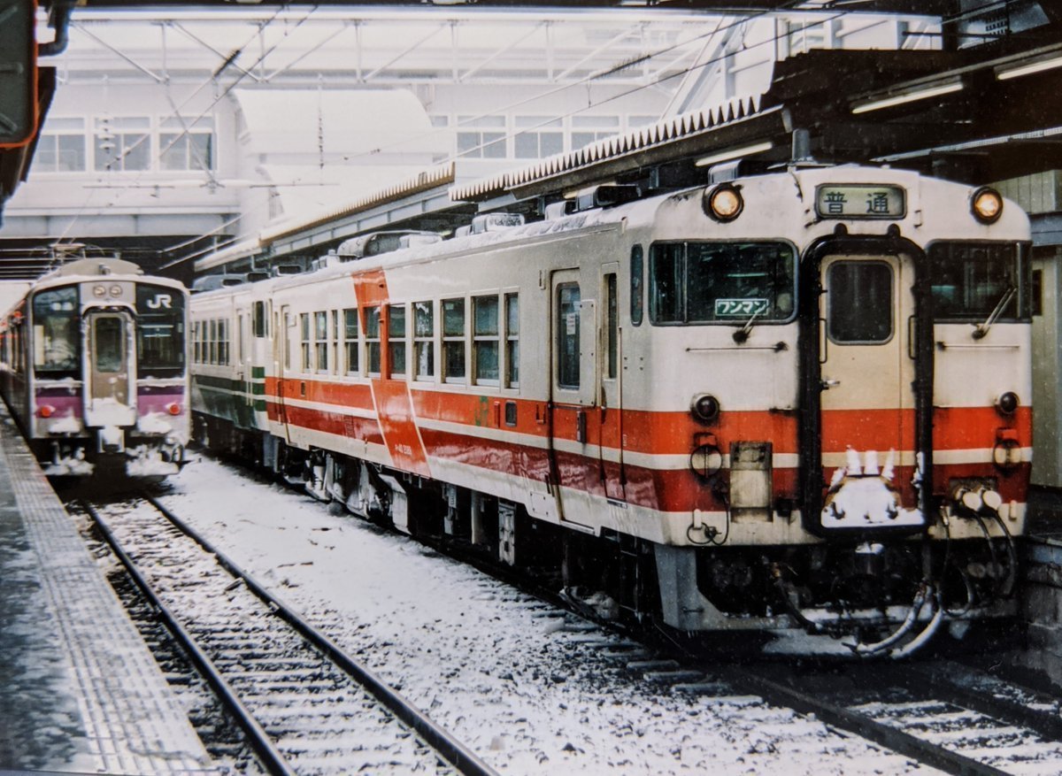キハ40の地域色でJR東日本にもいろいろなバリエーションがあっ
