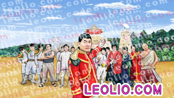 風雲たけし城_イラスト - イラストレーター森本レオリオの仕事（テレビ