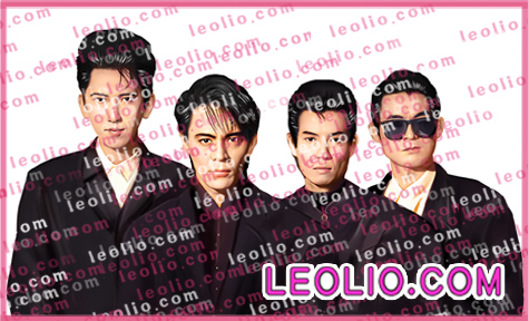BOOWY（ボウイ）氷室京介、布袋寅泰、松井恒松、高橋まこと 似顔絵