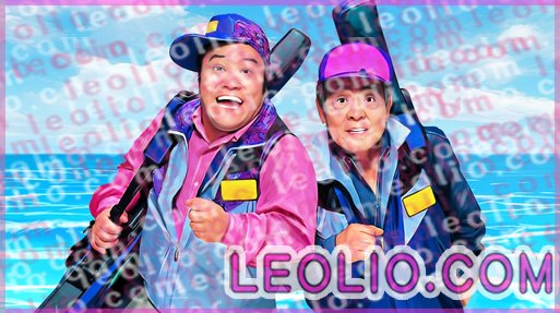 釣りバカ日誌」西田敏行_三國連太郎 似顔絵イラスト/『釣りバカ日誌