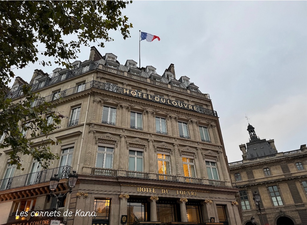 フランス】パリのホテル「Hôtel du Louvre」で、念願のアフタヌーン