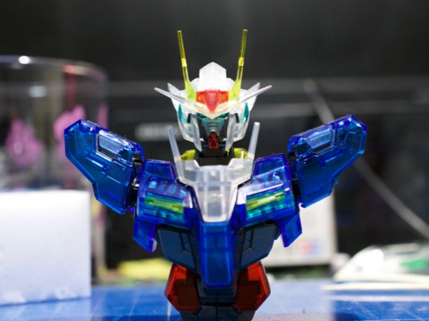 プラモ製作】MG 00ガンダム セブンソード/G（クリアカラー