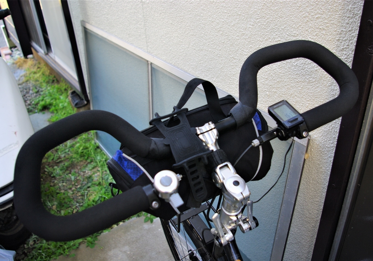 ペンライトを自転車に取り付けるやつ