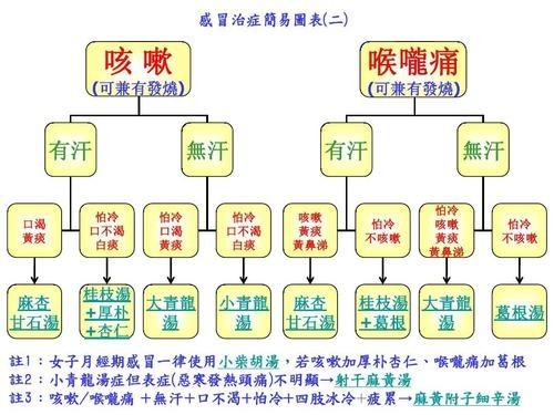 風邪のときの漢方：分別する方法