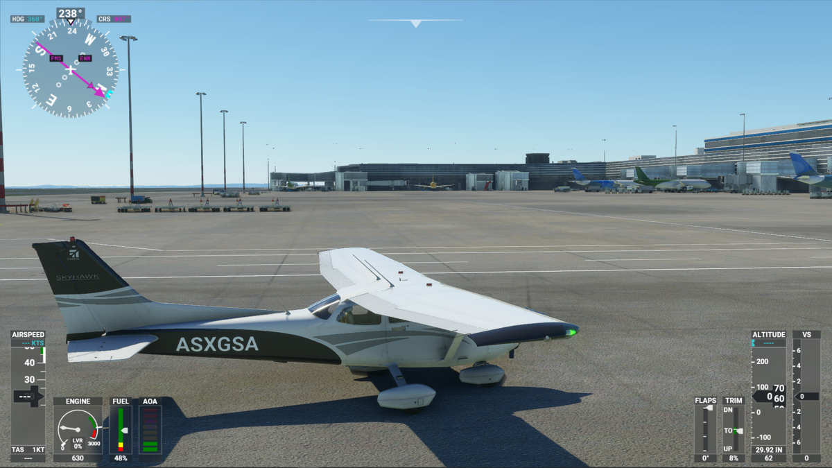 Microsoft Flight Simulatorの始め方 その2 初期設定と簡易