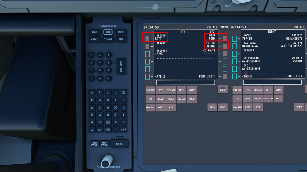 Microsoft Flight Simulatorの始め方 その3 ボーイング787で飛ぼう