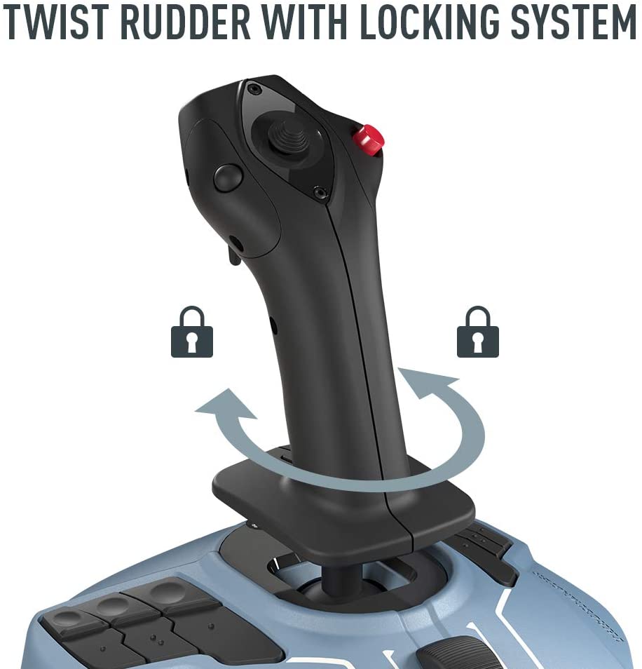 Thrustmaster TCA AIRBUS 茹でれ ジョイスティック スラストレバー