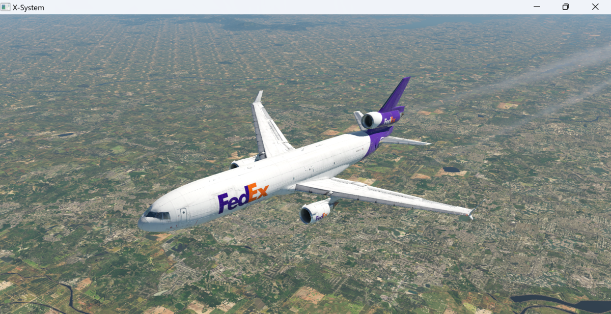 X-Plane11 MD-11 Cold & Darkからエンジン始動まで