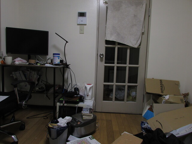 荒れた部屋