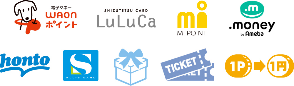 TLCポイントの交換先