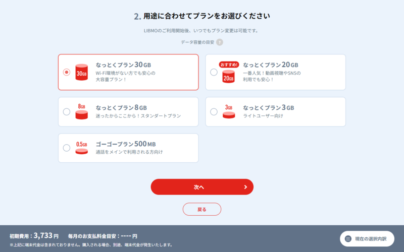 LIBMO申し込みページ08