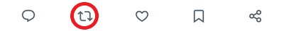 リツイート（RT）