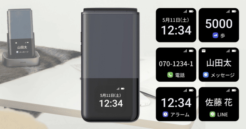 ③折りたたみ式で、サブディスプレイが便利