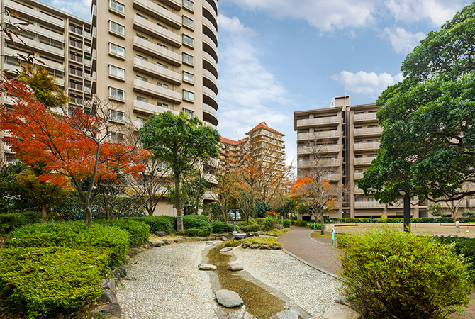 ガーデンプラザ新検見川の秋