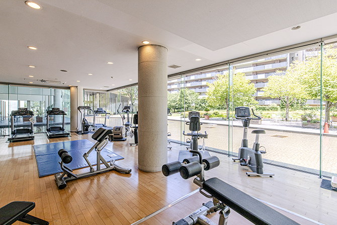 ニュートンプレイスのフィットネス