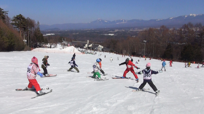 ニュートンプレイスのスキーツアー