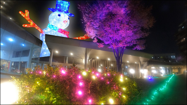 ニュートンプレイスのイルミネーション