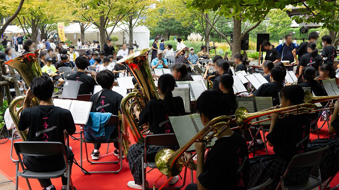 ニュートンプレイスのフェスタ