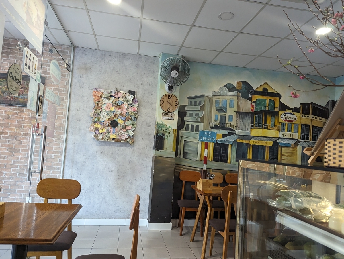 オシャレな店内