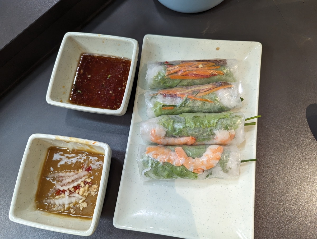 WRAP&ROLLの生春巻き