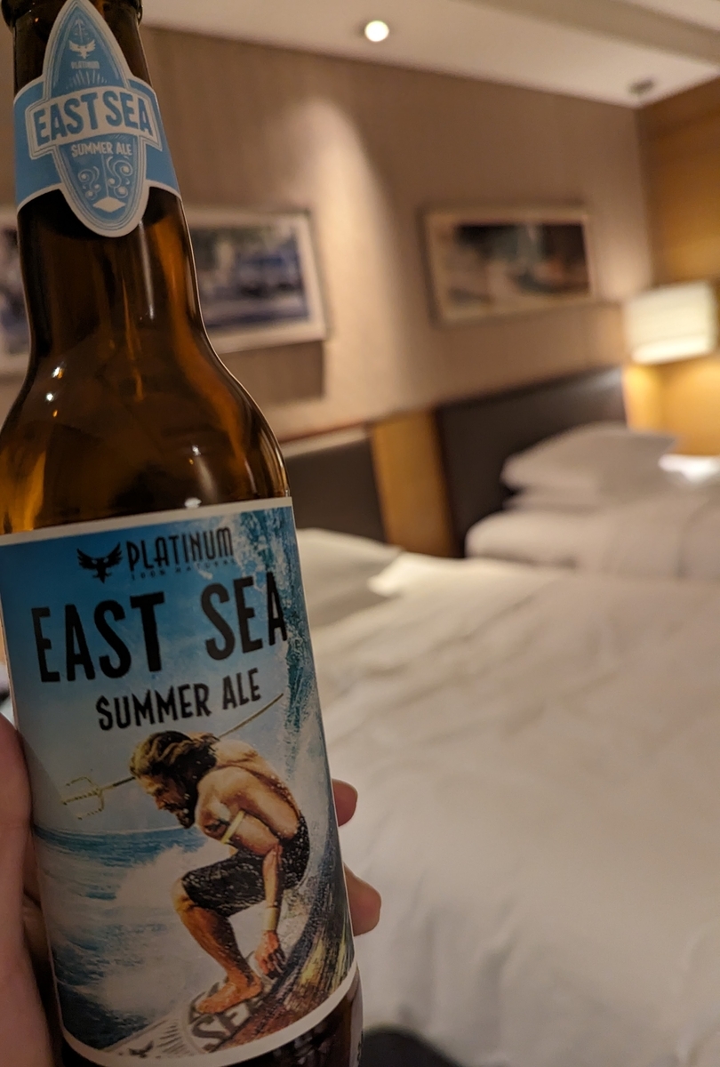 ビール片手に楽しむ夜