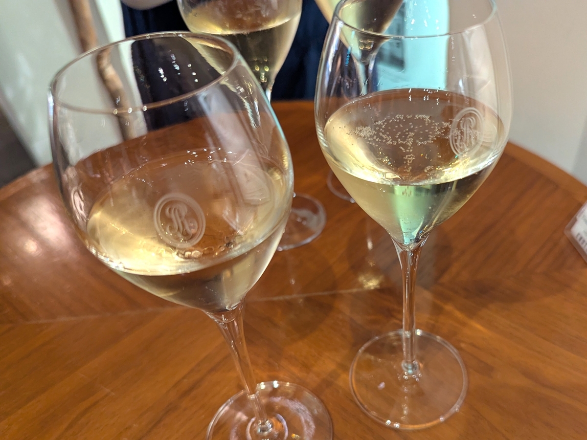 2種類のシャンパーニュ飲み比べセット