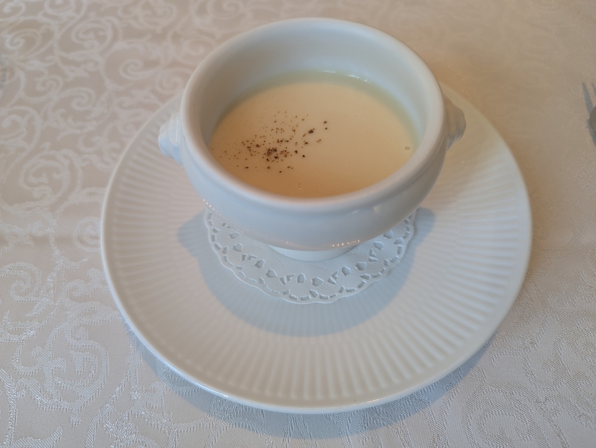 新玉ねぎのポタージュ