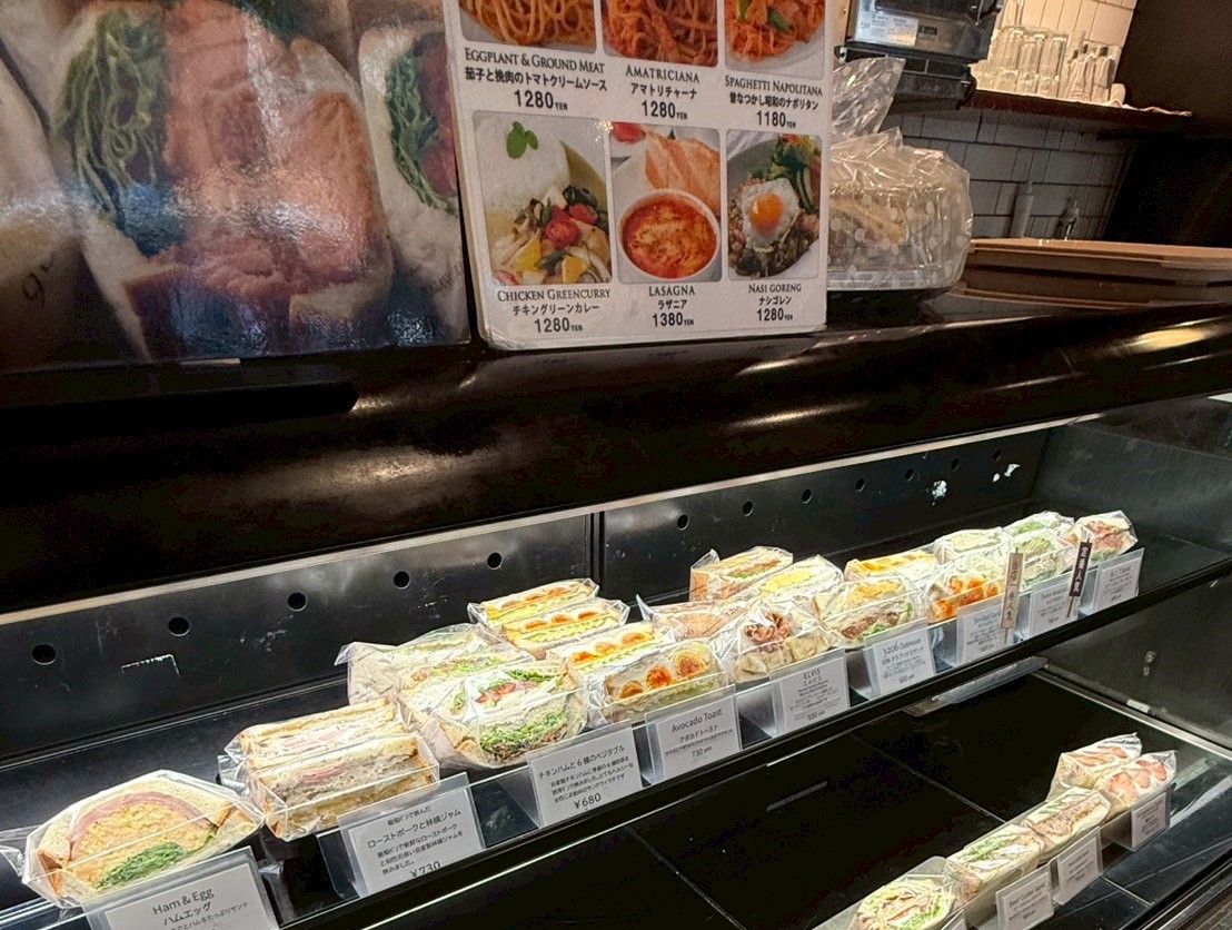 サンドイッチのラインナップは50種類以上にも及ぶ