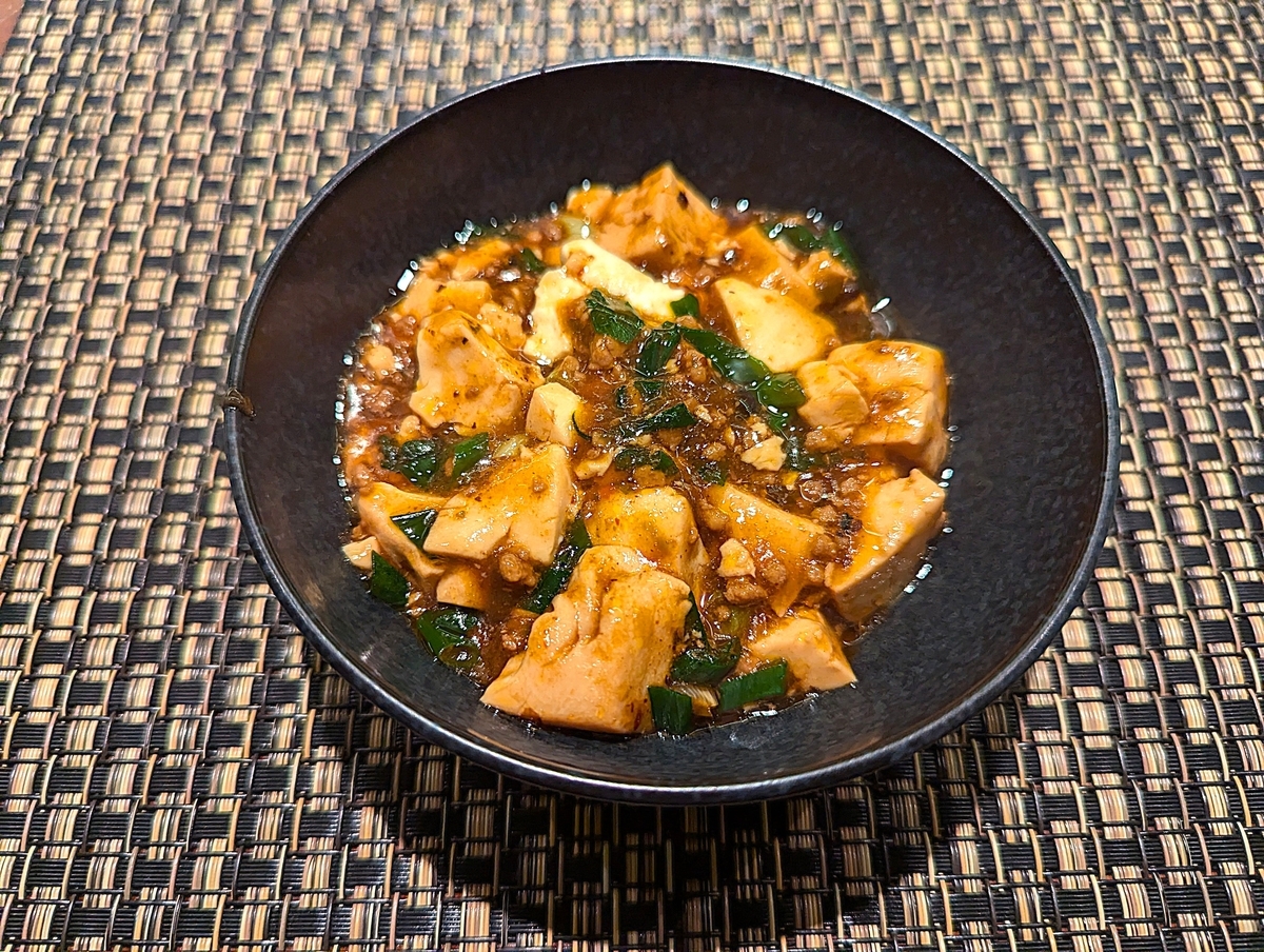 中華料理しげ乃のコース料理『麻婆豆腐』