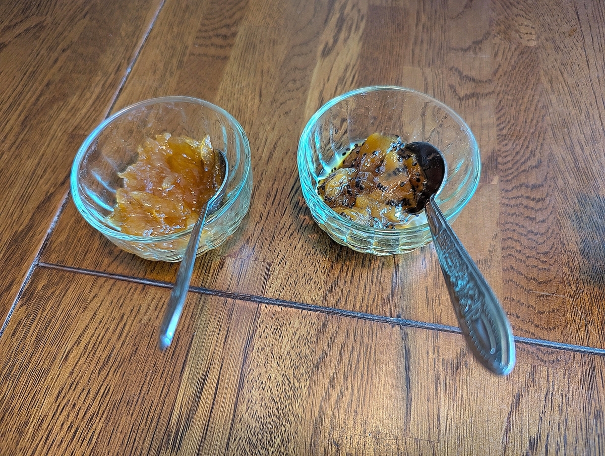 2種類の自家製ジャム