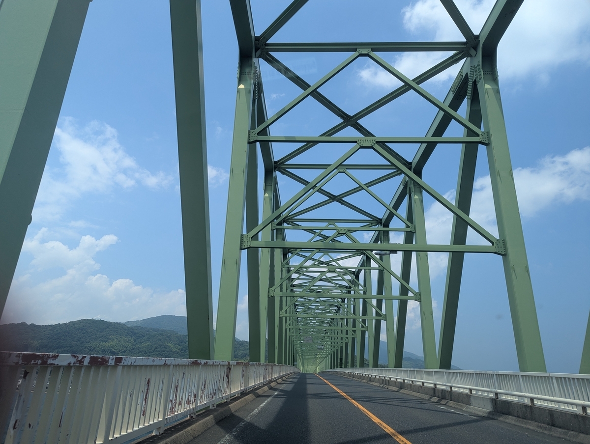 大島大橋を渡り、いざ周防大島へ