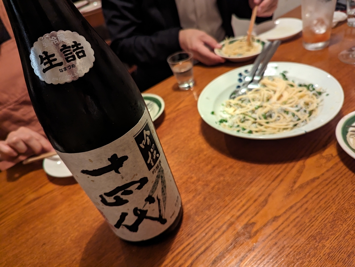 日本酒などもたくさん楽しませていただいた