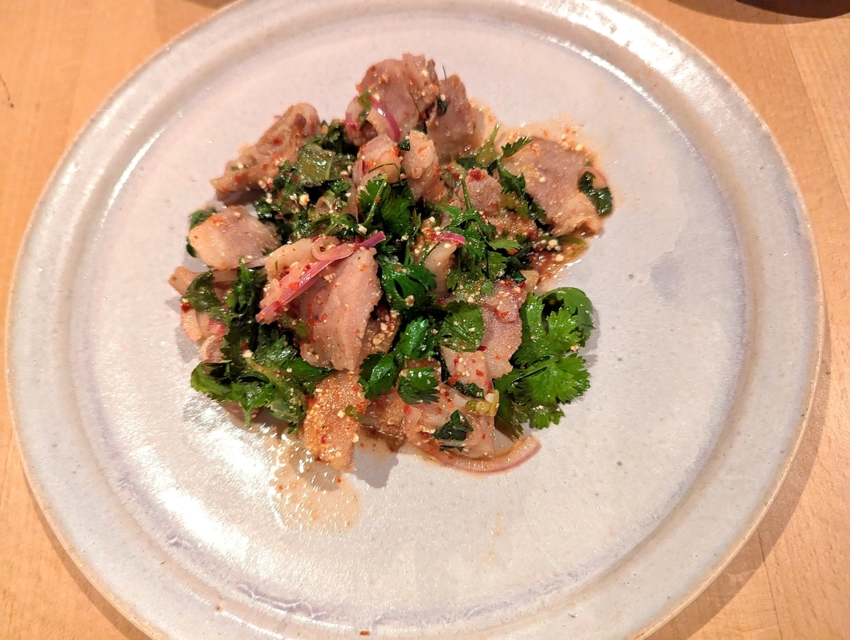 豚肉のナムトック