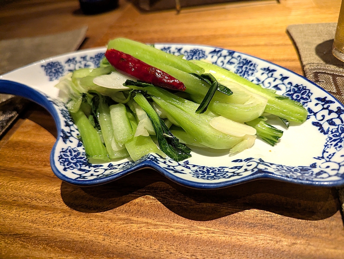 シンプルだからこそ分かる、炒め技術の高さが光る一皿。