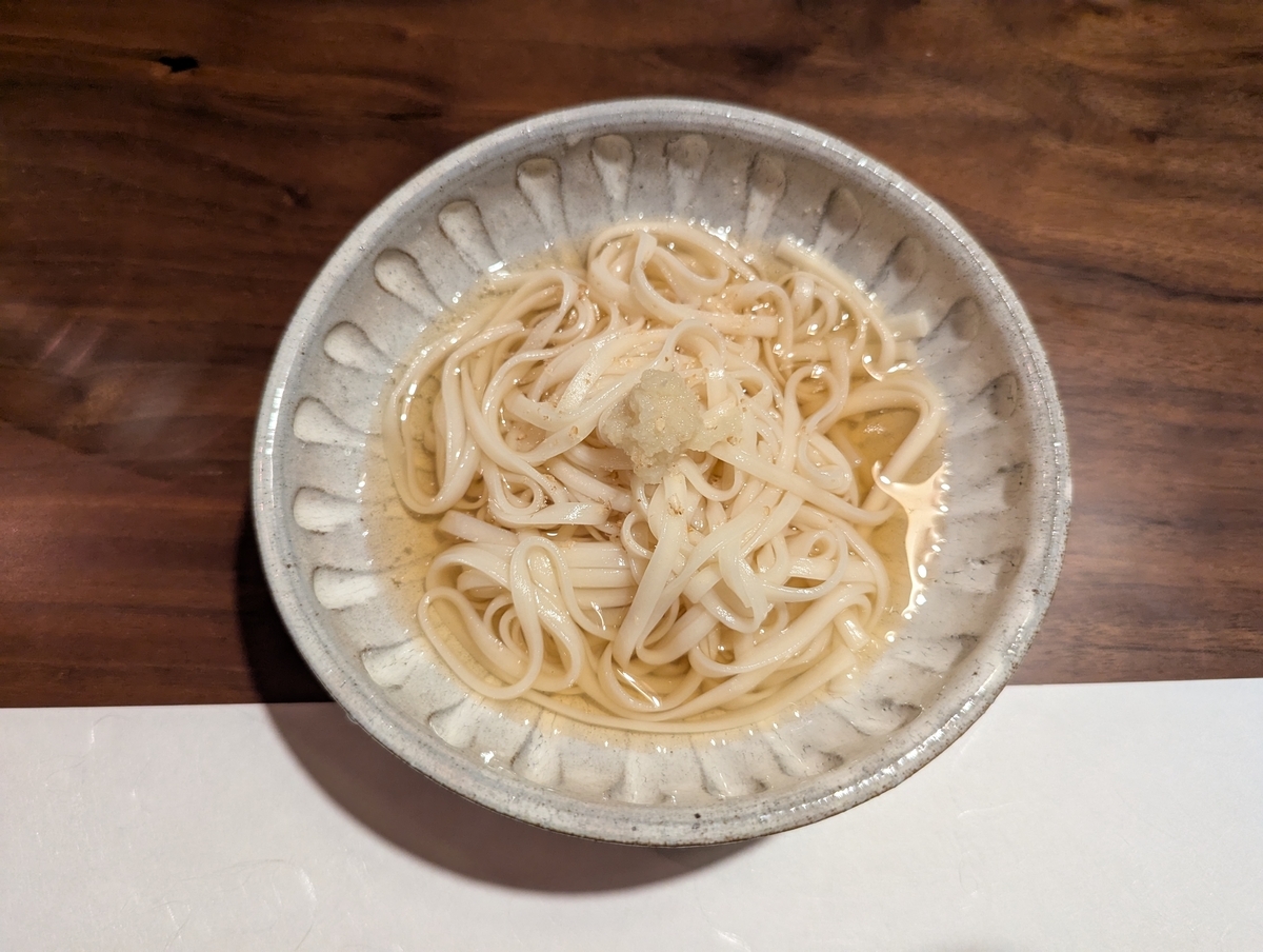 国分寺・翔の稲庭うどん