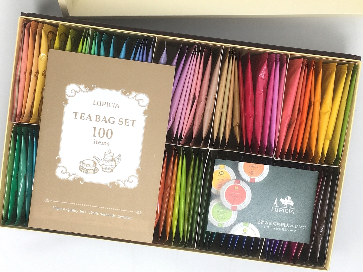 年間400種類以上のお茶を取り扱っているルピシア