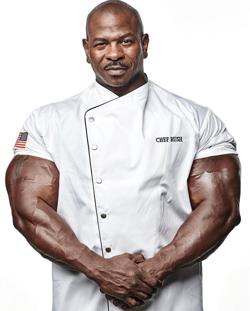 腕回り60cmのホワイトハウスの料理人 世界最強のシェフ Andre Rush 皆の力でフィットネスを文化に
