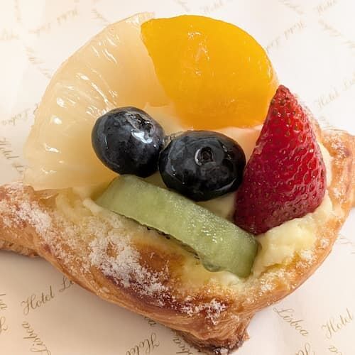 リスボア 葡京餅店のフルーツペストリー