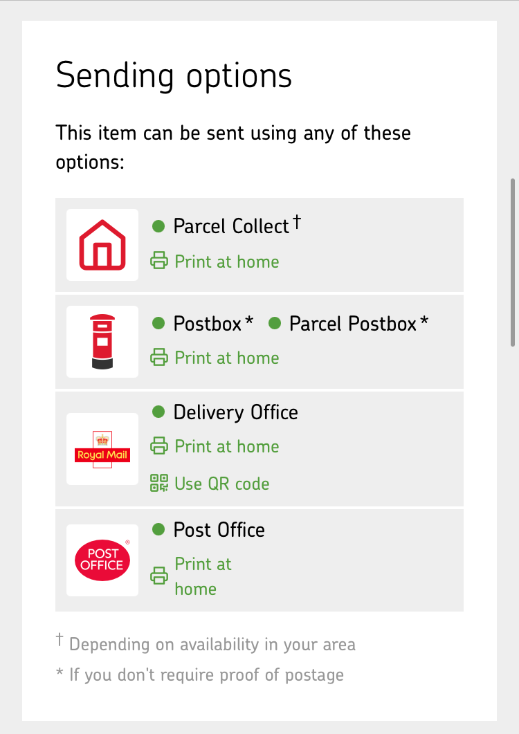 Royal Mail オンラインで支払いしてみた 国際郵便 イギリスから日本へ小包を送る イギリスに行くとこうなる